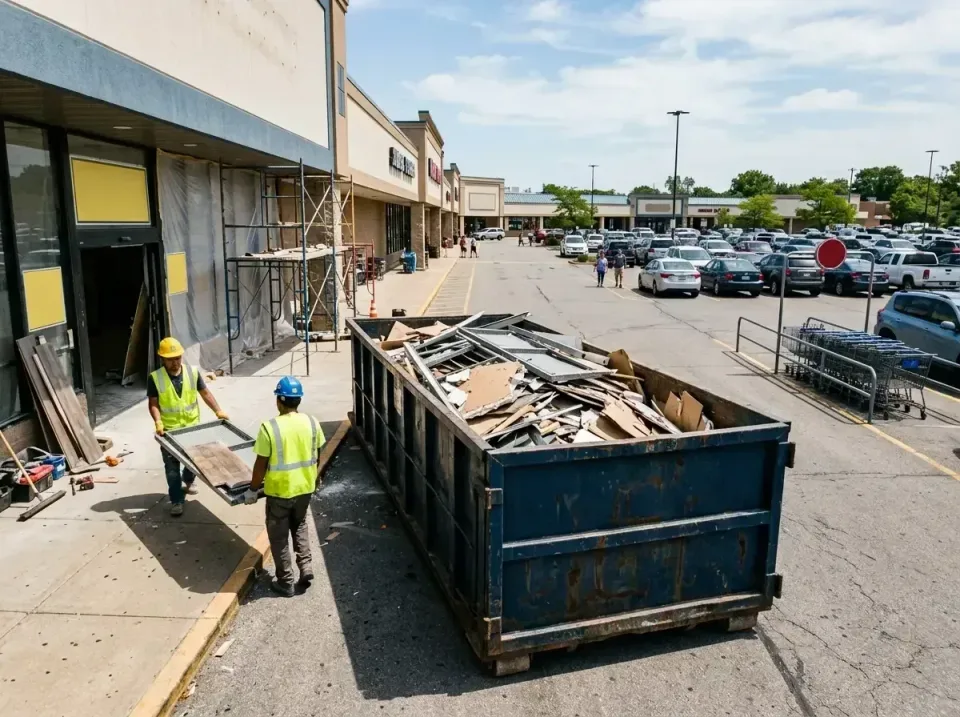 retail-store-renovation-debris-003 — frequently asked questions, Roll-off Dumpster Rentals in Country Club Hills, IL